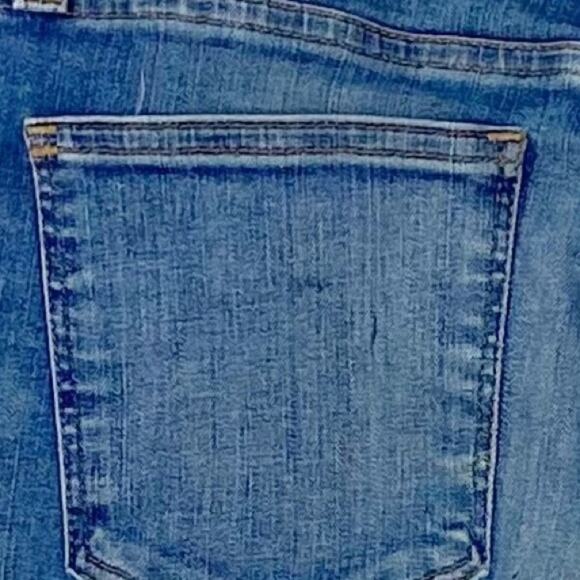 Madewell High Rise Skinny Raw Hem Distressed Jeans 27 - Picture 13 of 13